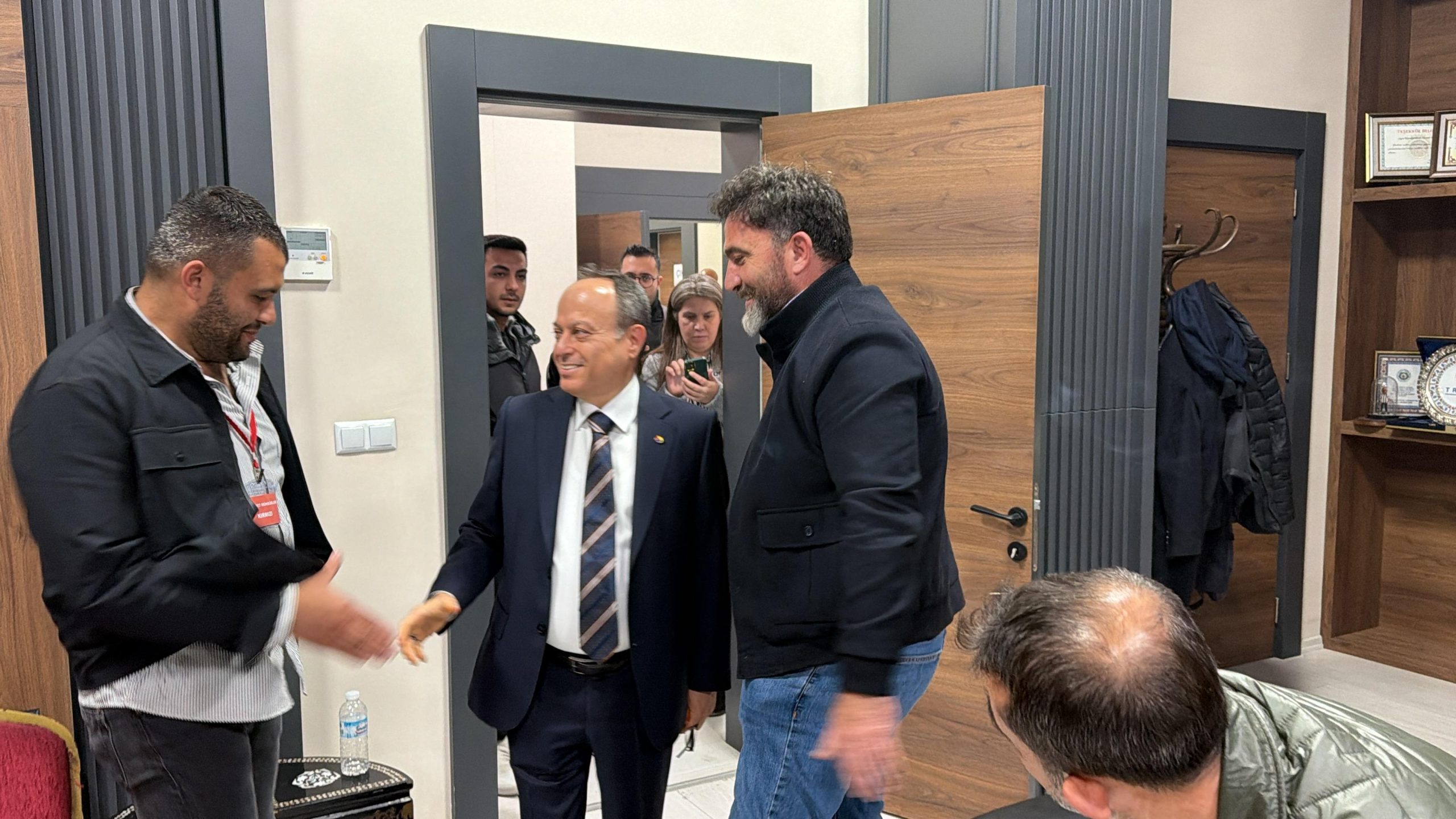 İlk ziyaret Başkan Serteser’den