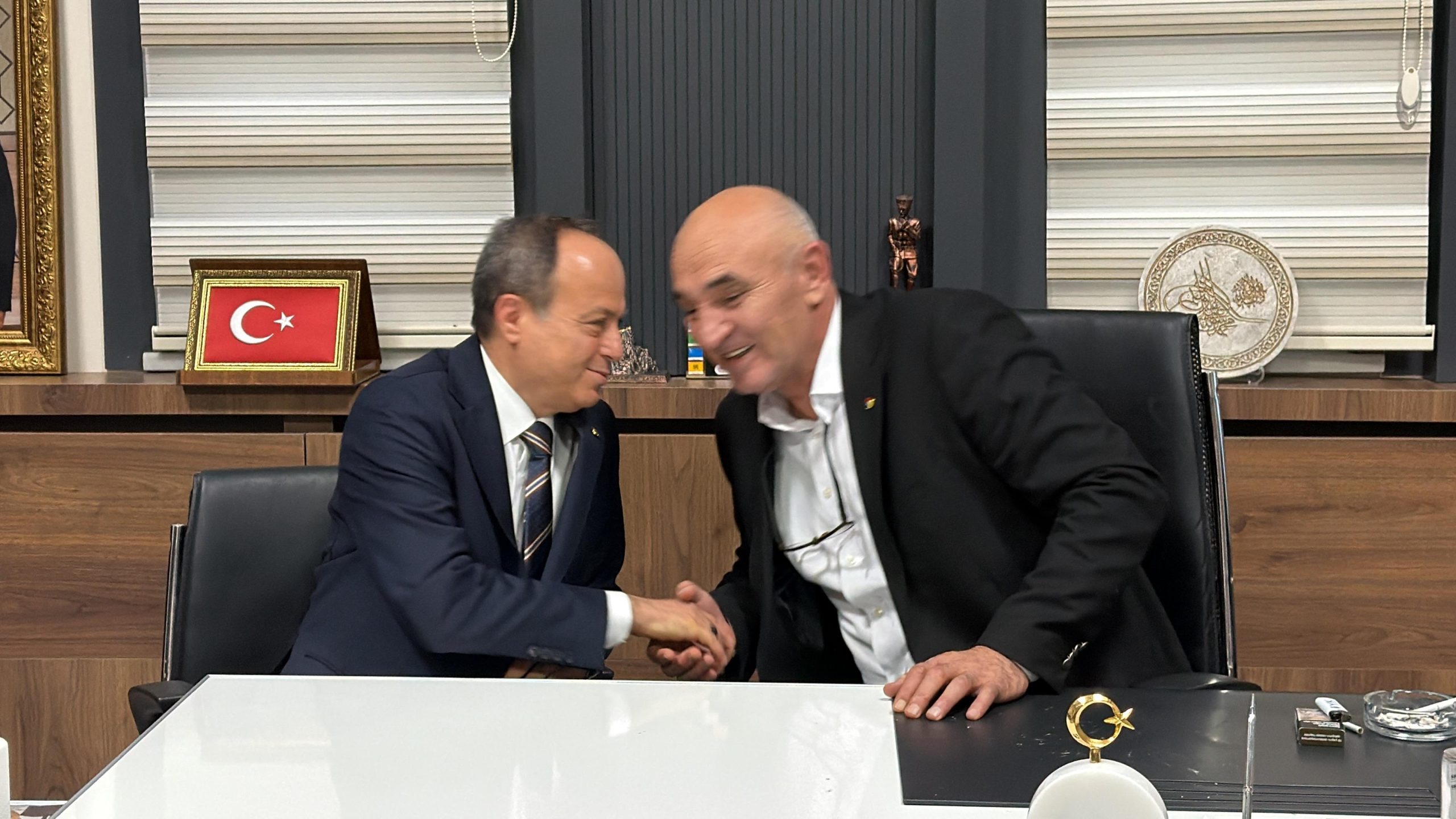İlk ziyaret Başkan Serteser’den