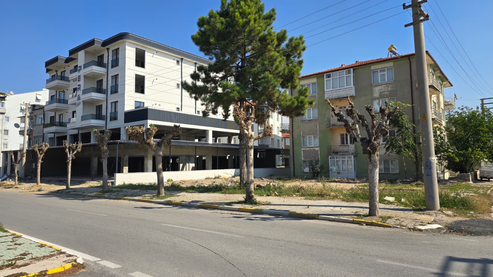 İstasyon Caddesi’nde yeşil dokunuş
