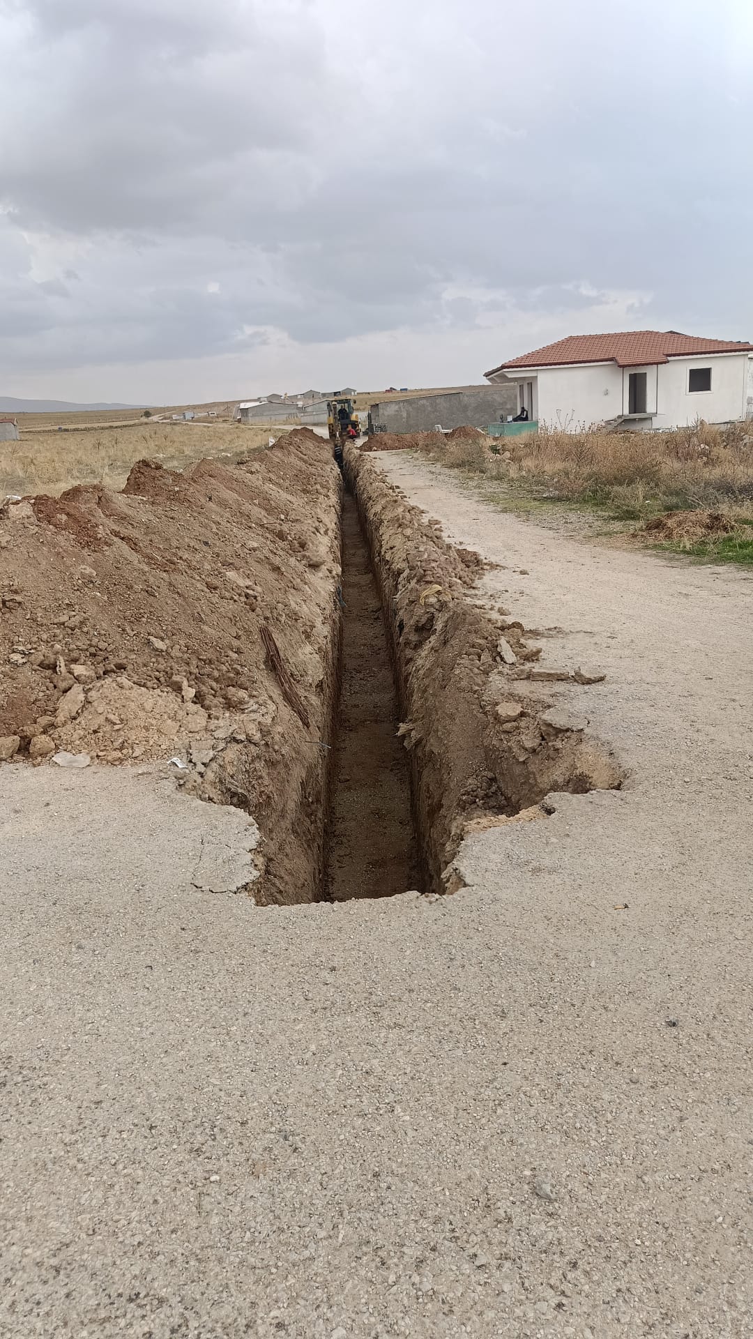 Kale Mahallesi’nde altyapı çalışmaları sürüyor