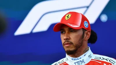 Formula 1 takımlarından Ferrari'nin Britanyalı pilotu Lewis Hamilton, Kongo, Sudan,