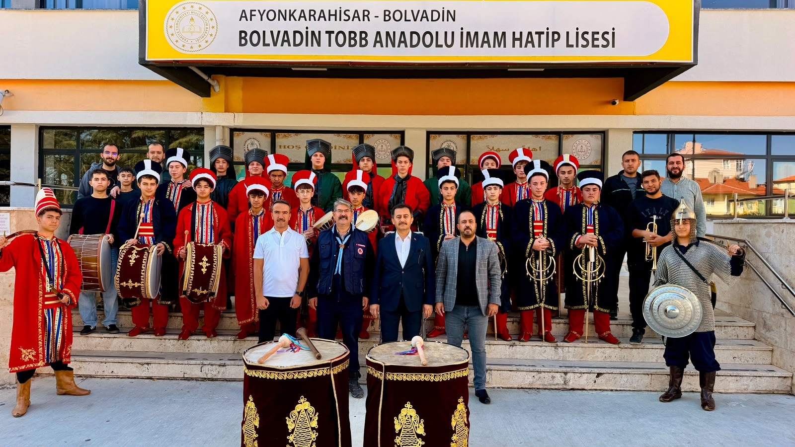 Lise öğrencileri ‘Mehteran Takımı’ kurdu