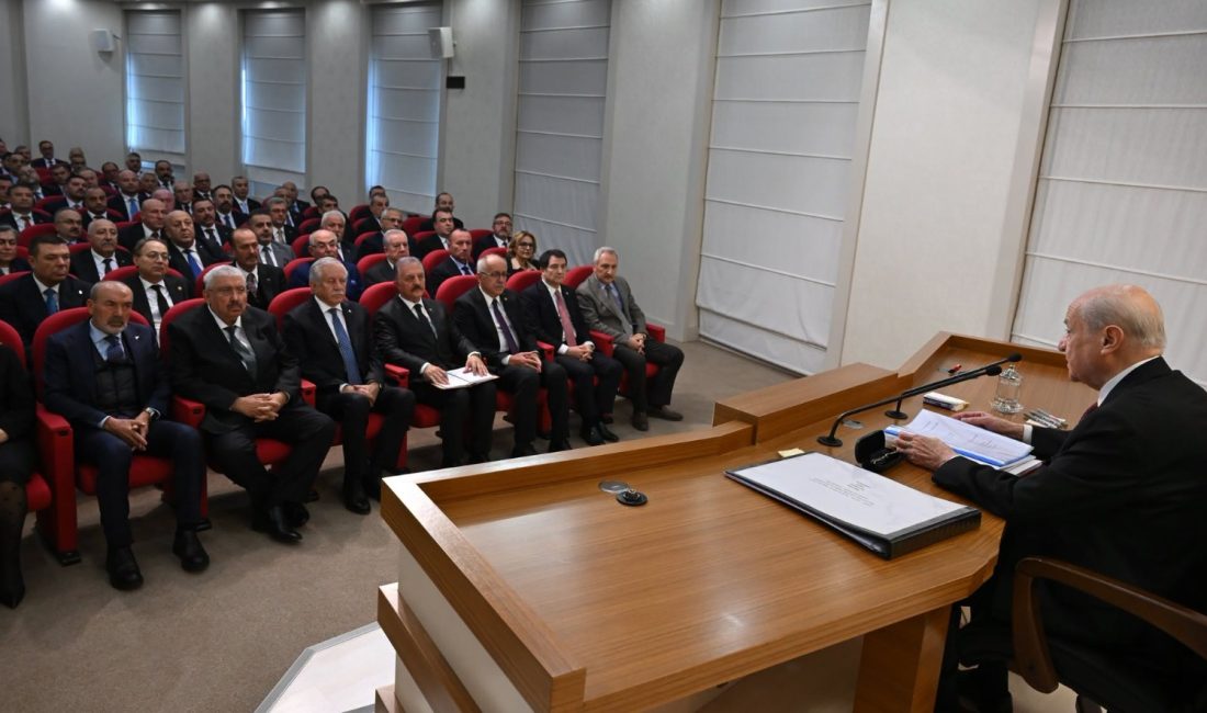 Milliyetçi Hareket Partisi (MHP) Genel Başkanı Devlet Bahçeli, 81 ilden