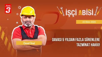 Kanal 3Per, Ekim 29, 2026 5:30pmURL:Embed:İşçi Abisi | 29 Ekim