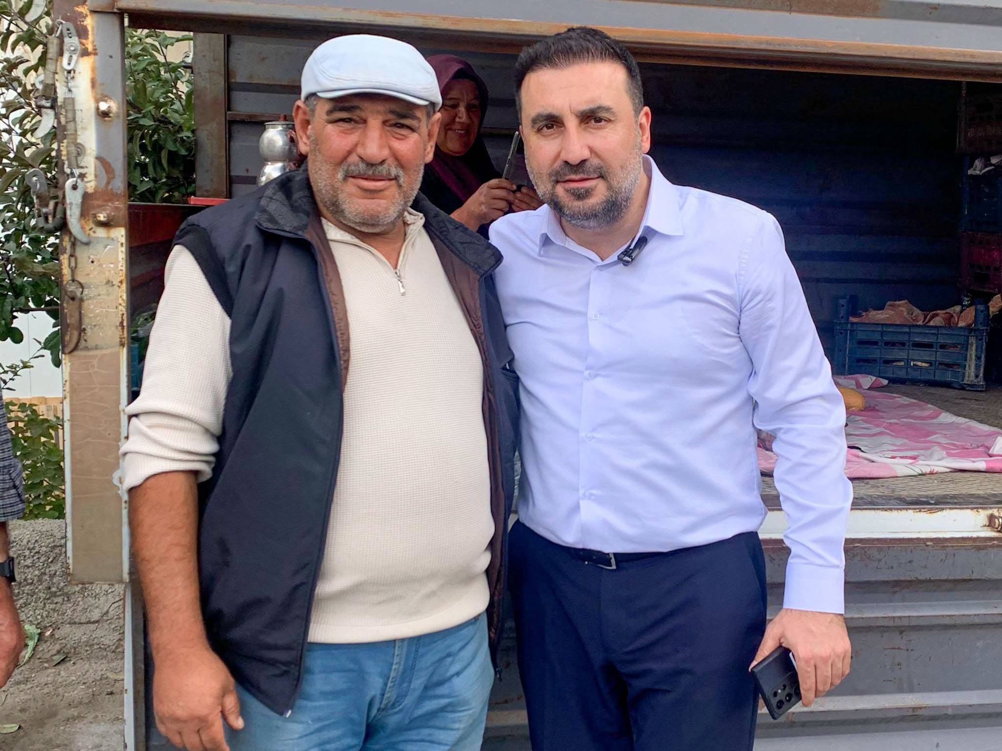 Özgür Kavak Sahipata’da vatandaşlarla buluştu