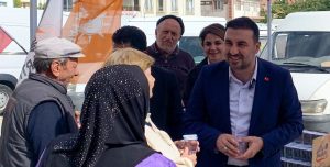 AK Parti Afyonkarahisar İl Başkanı Dr. Özgür Kavak ve beraberindeki