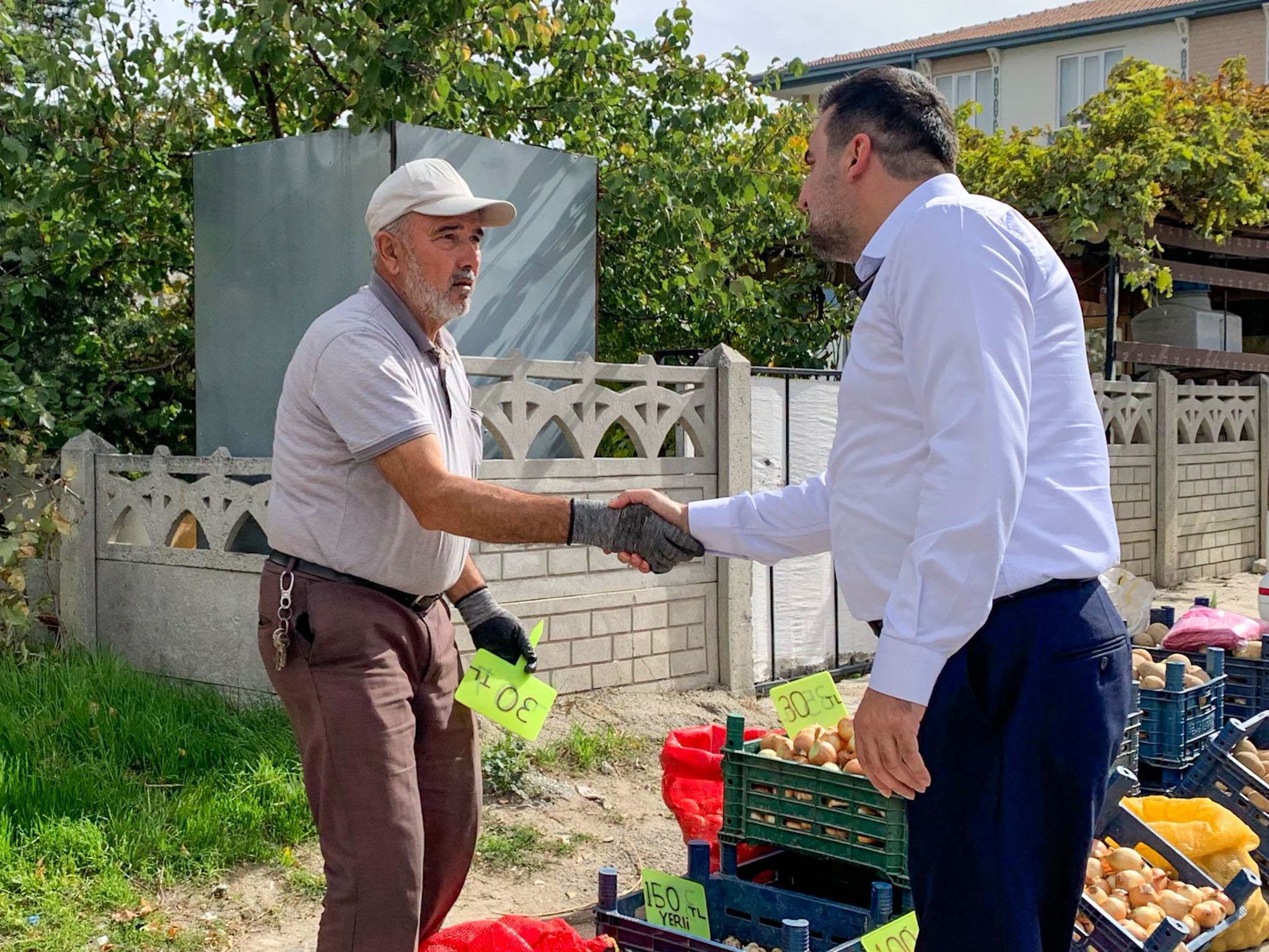Özgür Kavak Sahipata’da vatandaşlarla buluştu