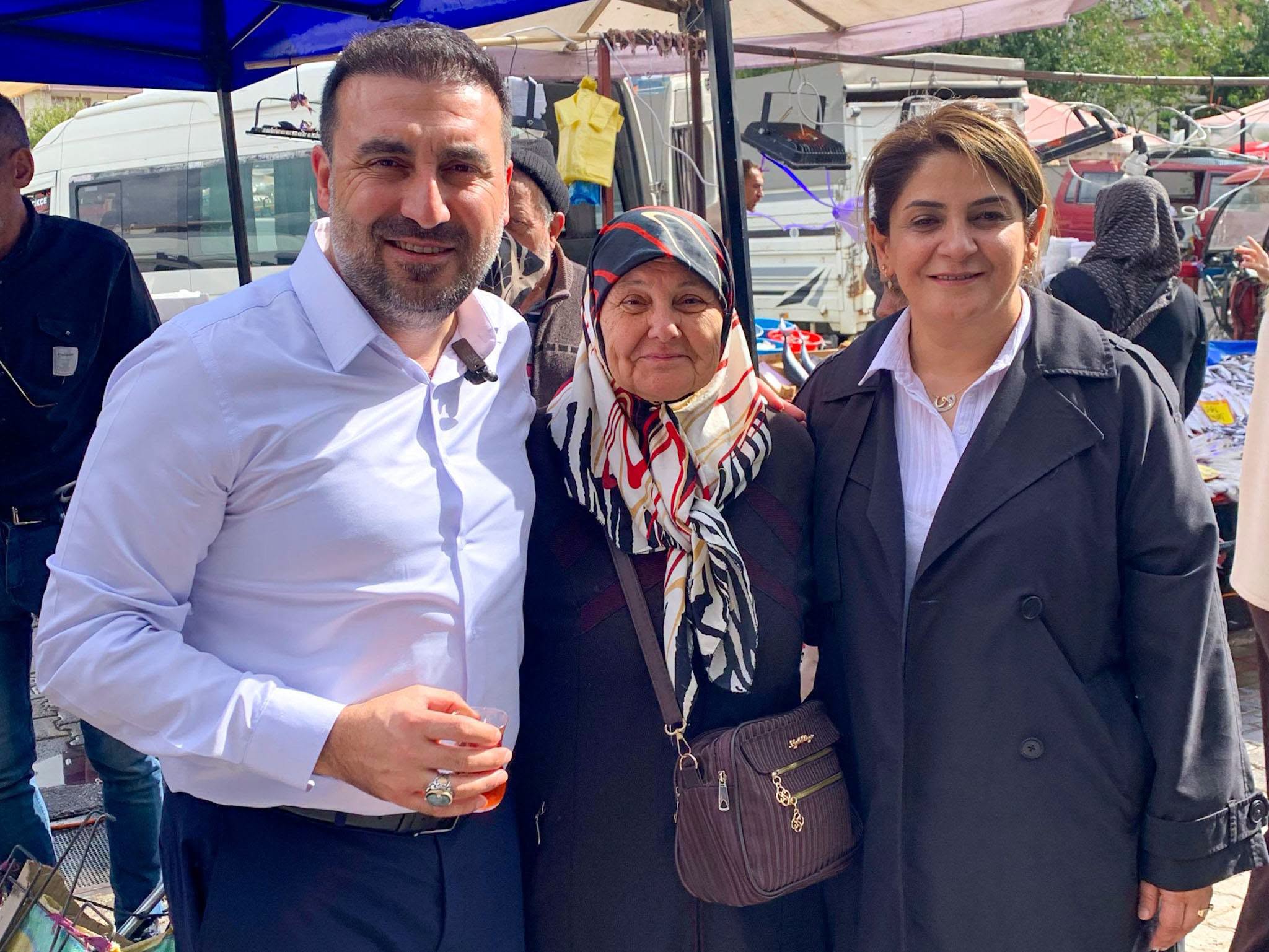 Özgür Kavak Sahipata’da vatandaşlarla buluştu