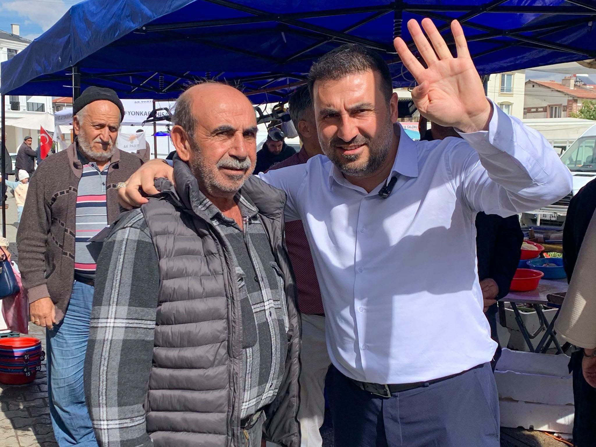 Özgür Kavak Sahipata’da vatandaşlarla buluştu