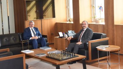 AK Parti Afyonkarahisar Milletvekili Ali Özkaya, Karayolları Genel Müdürü Ahmet