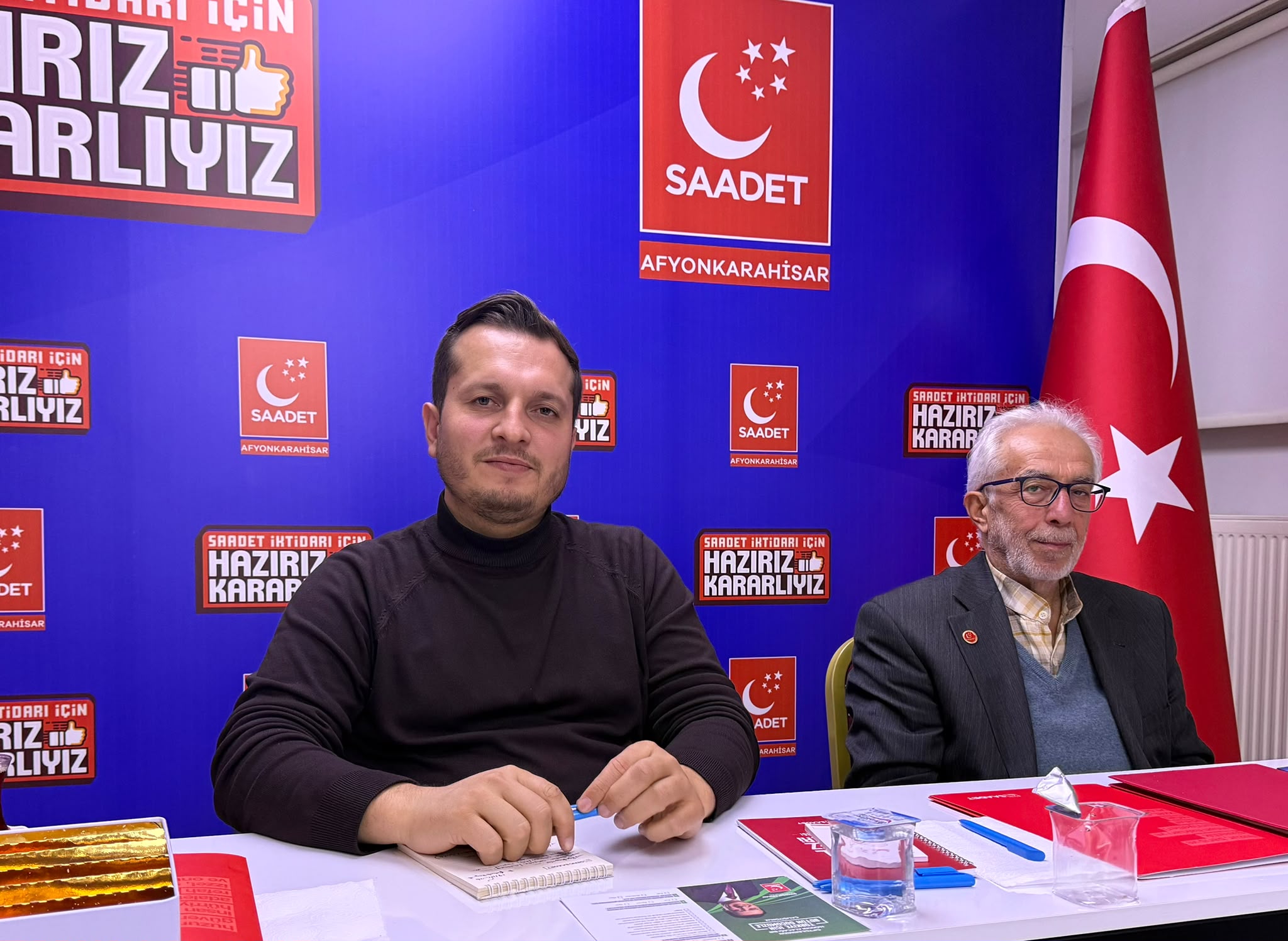 Saadet Partisi Afyon teşkilatına yeni katılımlar