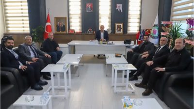 AK Parti Afyonkarahisar İl Başkanı Dr. Özgür Kavak ve beraberindeki