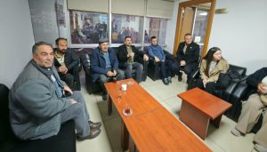 AK Parti Afyonkarahisar İl Başkanı Dr. Özgür Kavak, sabahın erken