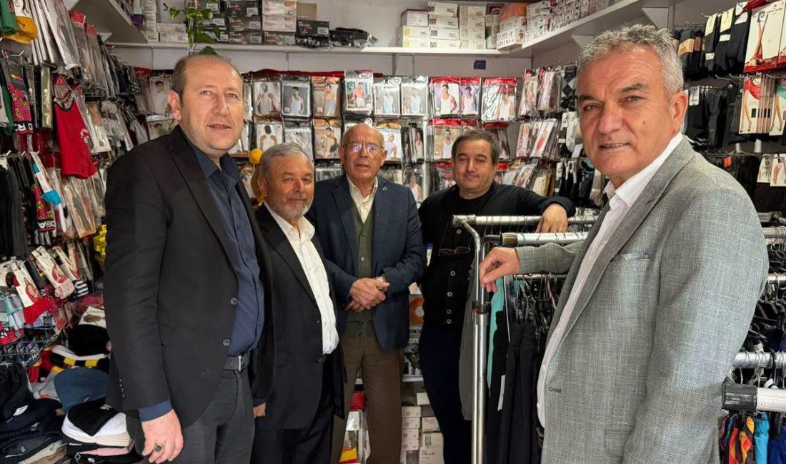 AK Parti Afyonkarahisar İl Başkanlığı, esnaf ve vatandaş ziyaretlerini sürdürüyor.