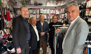 AK Parti Afyonkarahisar İl Başkanlığı, esnaf ve vatandaş ziyaretlerini sürdürüyor.