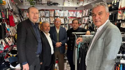 AK Parti Afyonkarahisar İl Başkanlığı, esnaf ve vatandaş ziyaretlerini sürdürüyor.