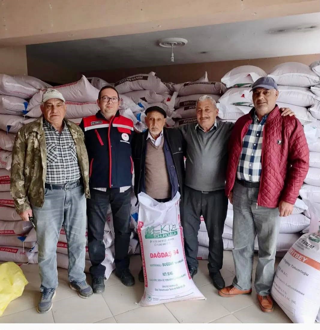 Üreticilere yüzde 50 hibeli buğday tohumu desteği 1 Üreticilere yüzde 50 hibeli buğday tohumu desteği