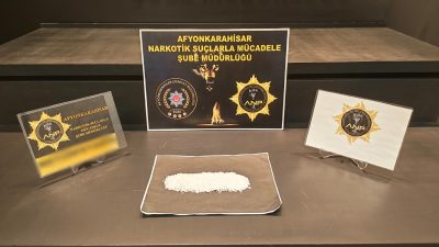 Afyonkarahisar Emniyet Müdürlüğü Narkotik Suçlarla Mücadele Şube Müdürlüğü ekiplerince düzenlenen