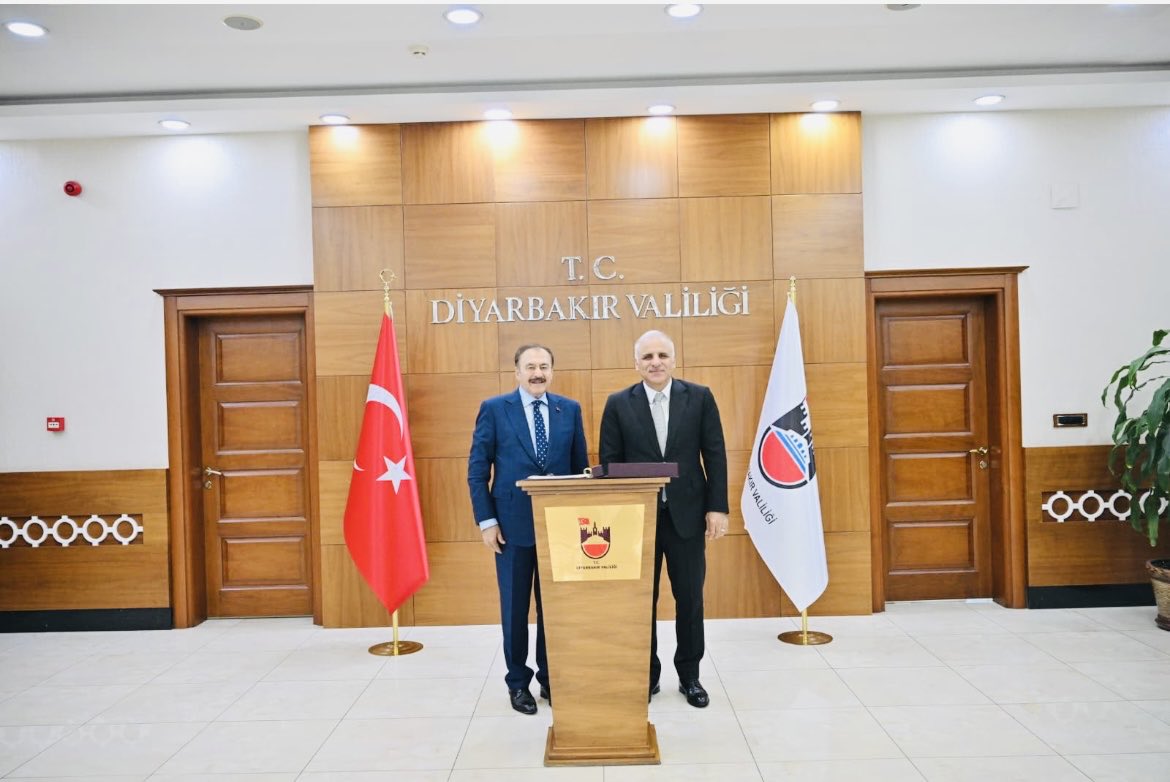 Veysel Eroğlu’ndan Diyarbakır Valisi Zorluoğlu’na ziyaret