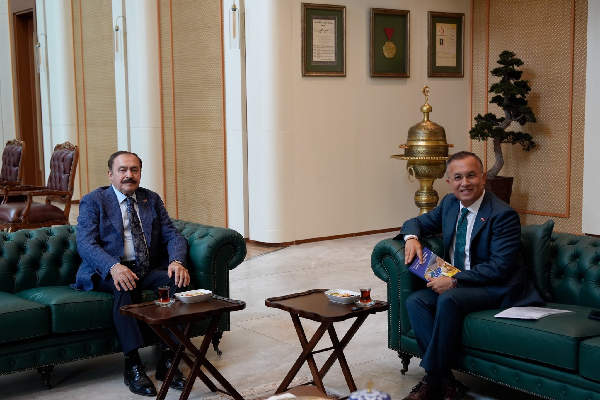 Veysel Eroğlu’ndan Gaziantep’te ziyaretler