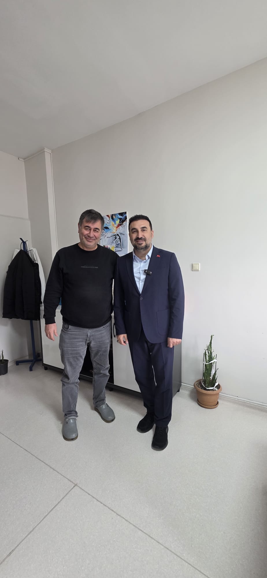 Kavak, Fuar Hastanesi hekimleriyle bir araya geldi 1 Kavak, Fuar Hastanesi hekimleriyle bir araya geldi