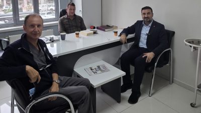 AK Parti Afyonkarahisar İl Başkanı Dr. Özgür Kavak, Fuar Hastanesi