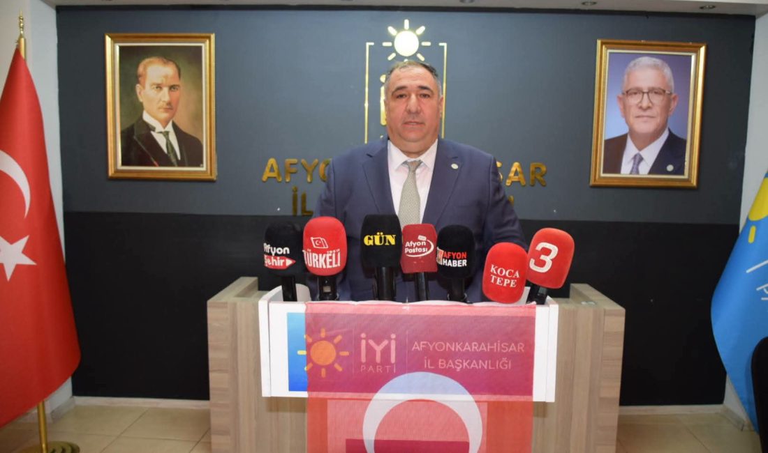 İYİ Parti Afyonkarahisar İl Başkanı Muhammet Mısırlıoğlu, 1 Ekim 1995