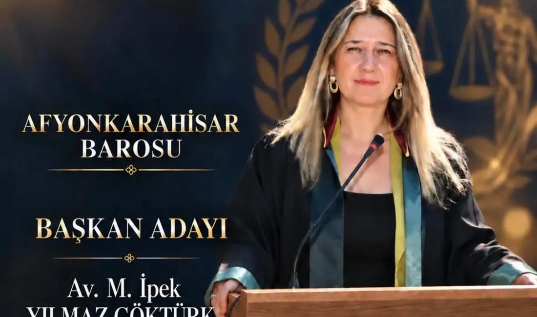 Afyonkarahisar Barosu’nda 47. Olağan Genel Kurul öncesinde ilk başkan adaylığı