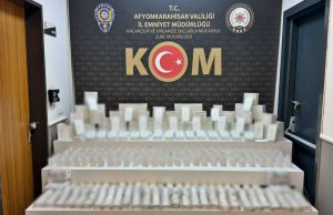 Afyonkarahisar Emniyet Müdürlüğü ekiplerince uyuşturucu ve kaçakçılık faaliyetlerinin önlenmesine yönelik