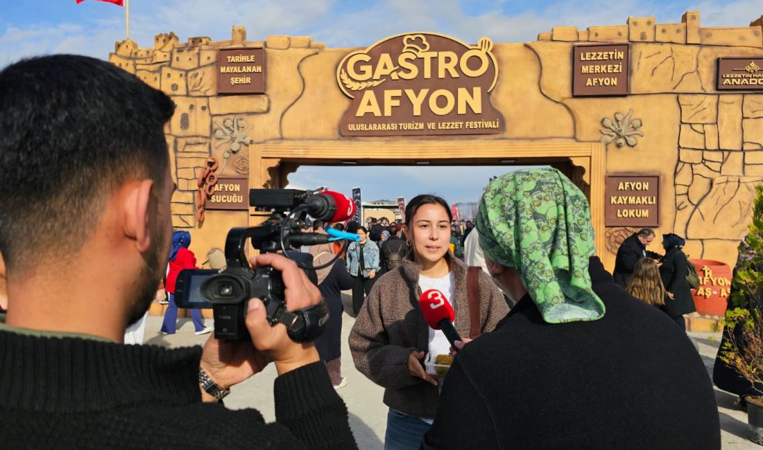 Afyonkarahisar’da bu yıl 8’incisi düzenlenen Uluslararası Gastro Afyon Turizm ve