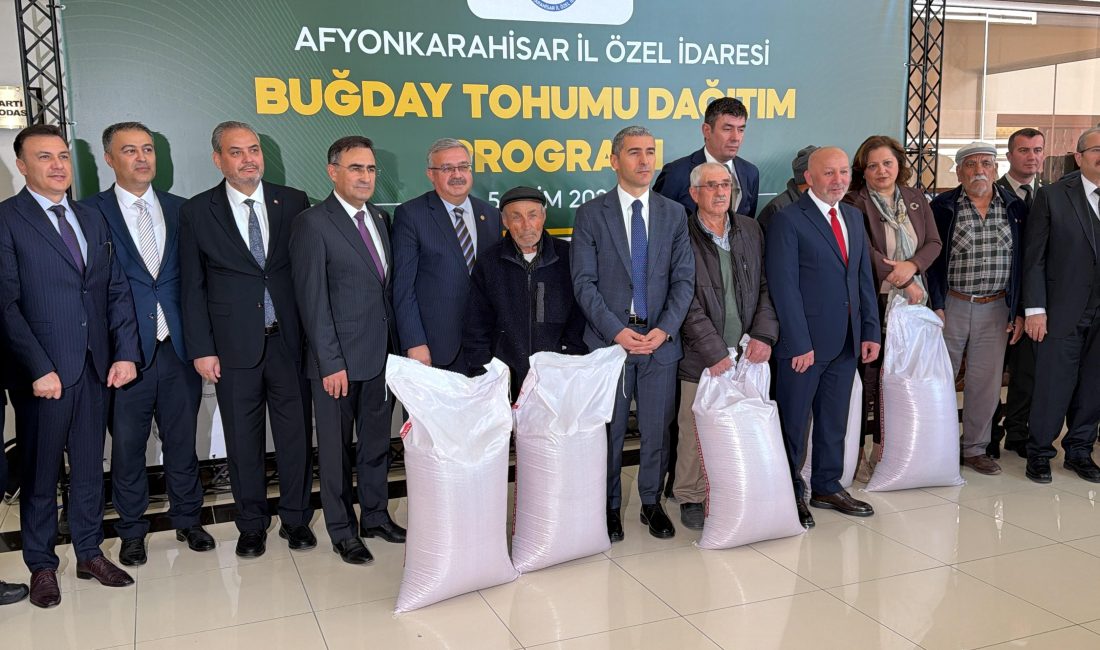 Afyonkarahisar İl Özel İdaresi, tarım ve hayvancılığın geliştirilmesine yönelik 2025