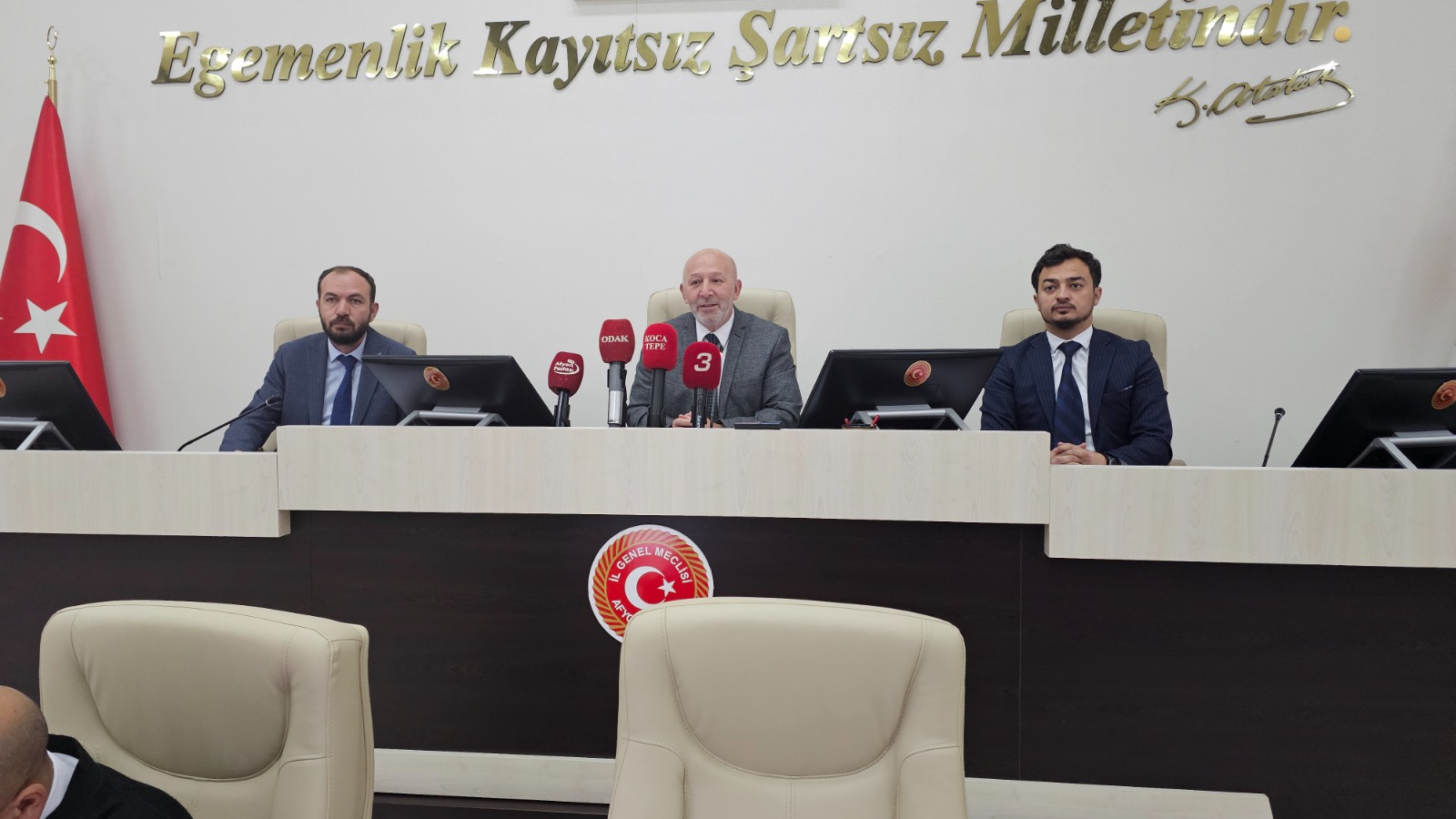 Afyonkarahisar İl Genel Meclisi ekim ayı toplantılarının ikinci oturumu, Meclis