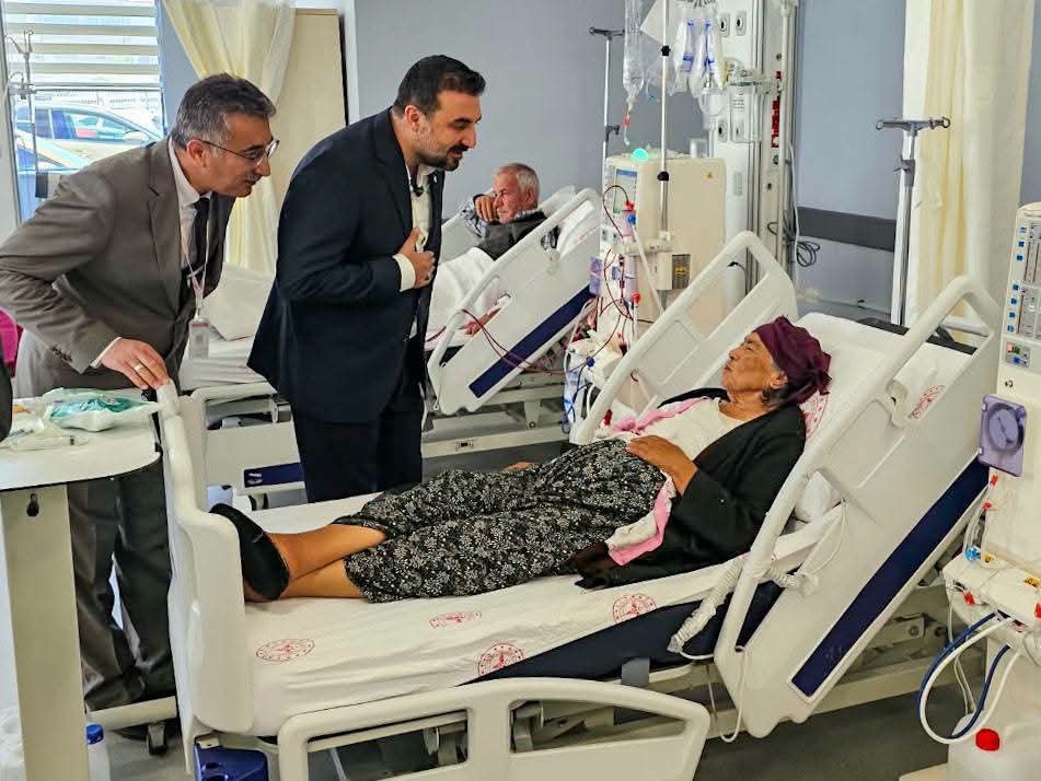 Kavak’tan Emirdağ Yeni Devlet Hastanesi’ne ziyaret 3 Kavak’tan Emirdağ Yeni Devlet Hastanesi’ne ziyaret