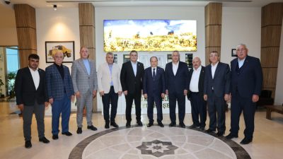 Daha önce Afyonkarahisar Belediye Başkanı Burcu Köksal’ı da ziyaret eden