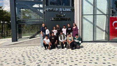 Çay Yeşilyurt Ortaokulu öğrencileri, Özdemir Bayraktar Horan Bilimevi ve Uzay