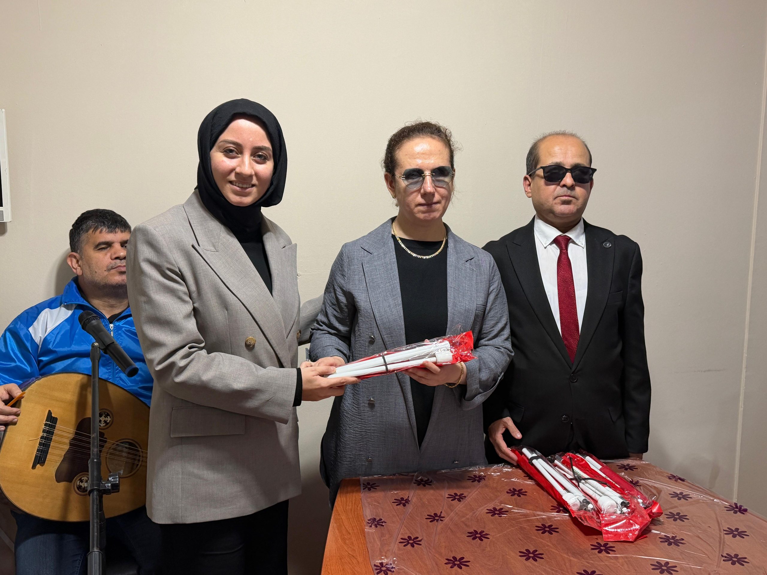 15 Ekim Dünya Beyaz Baston Körler ve Güvenlik Günü dolayısıyla