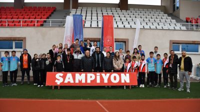 Afyonkarahisar’da düzenlenen Yükselen Yıldızlar İl-İlçe Karması Bölgesel Kros İl Seçmesi