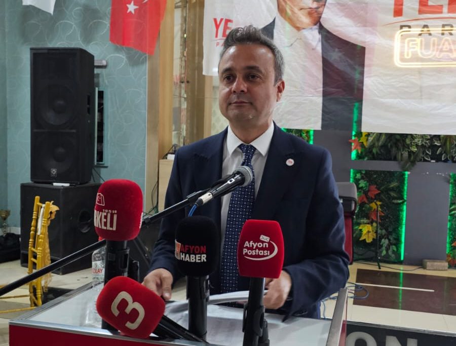 Yeni Parti Afyonkarahisar’da Faruk Duha Erhan dönemi başladı
