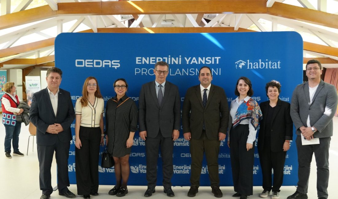 Elektrik dağıtım şirketi OEDAŞ ile Habitat Derneği, kadınların ve çocukların
