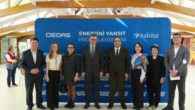 Elektrik dağıtım şirketi OEDAŞ ile Habitat Derneği, kadınların ve çocukların