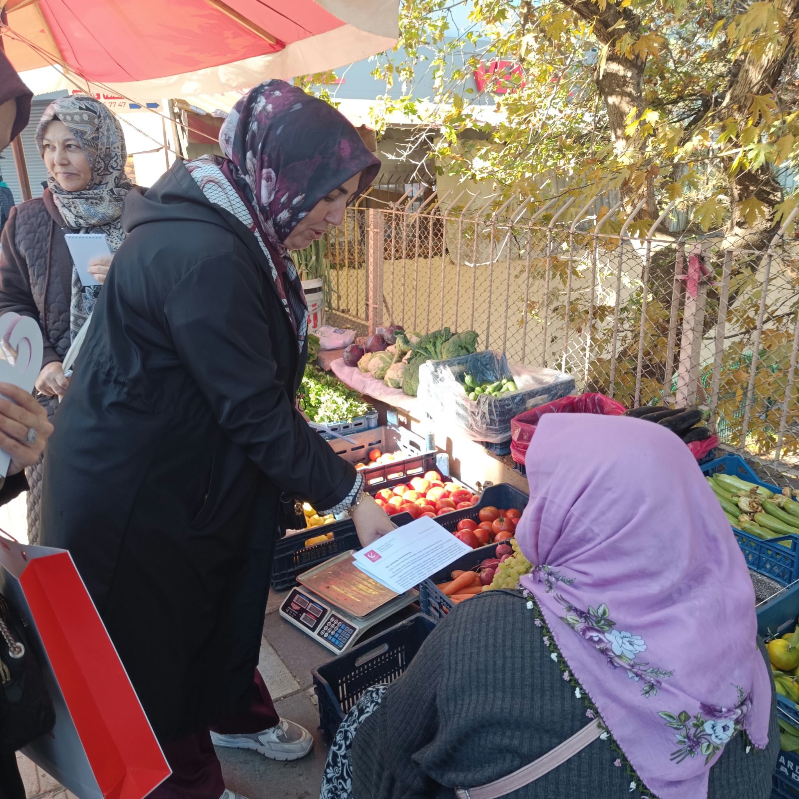 Yeniden Refah Partisi Kadın Kolları, Afyon’da sahada