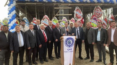 Çay Ticaret ve Sanayi Odasının Çay- Ankara karayolu üzerinde bulunan