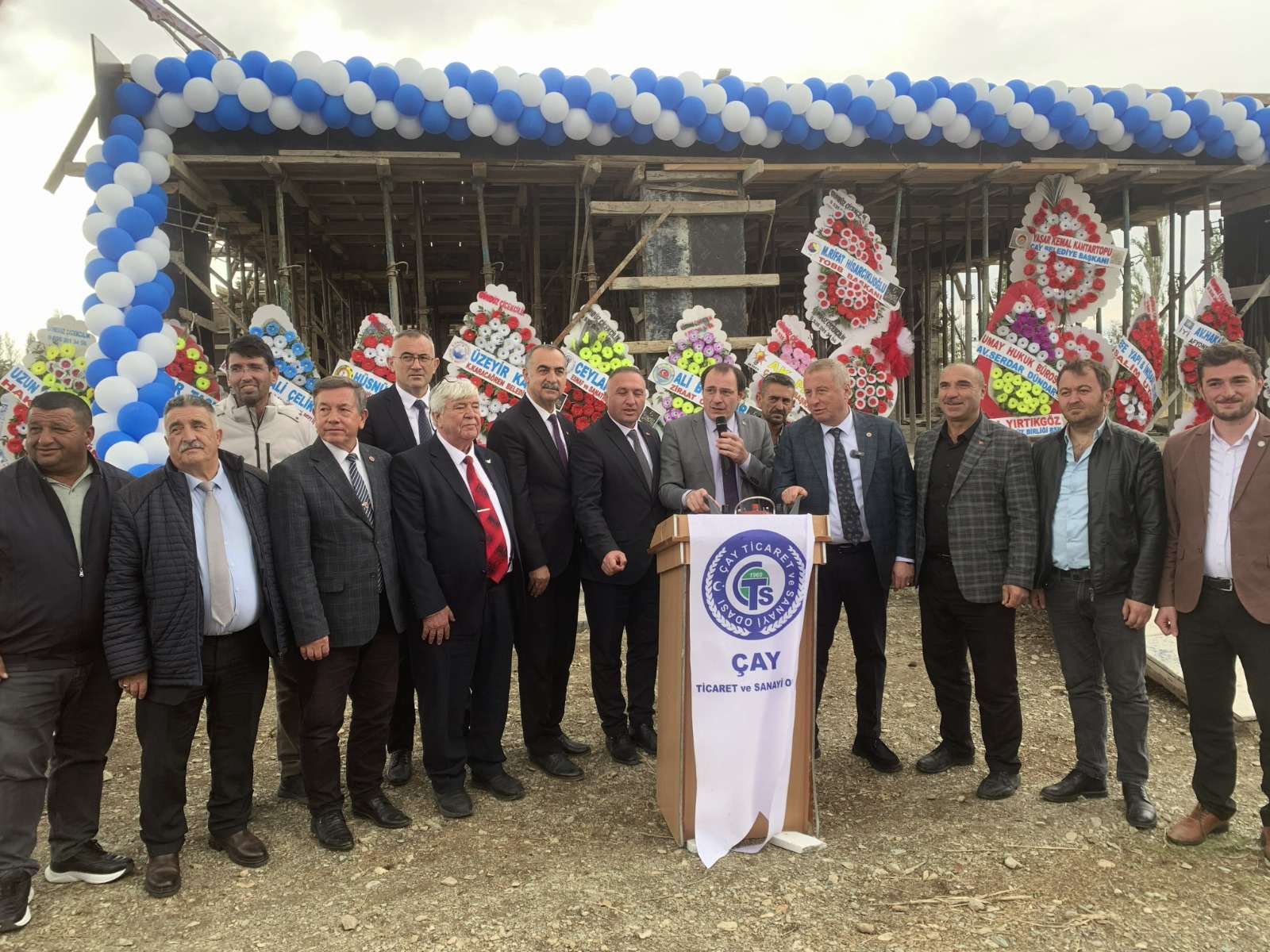 Çay Ticaret ve Sanayi Odasının Çay- Ankara karayolu üzerinde bulunan