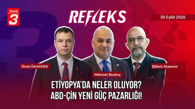 Kanal 3Çar, Eylül 30, 2026 7:30pmURL:Embed:Refleks | 30 Eylül 2026