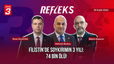 Kanal 3Çar, Ekim 7, 2026 7:30pmURL:Embed:Refleks | 7 Ekim 2026