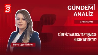 Kanal 3Sal, Ekim 27, 2026 5:30pmURL:Embed:📶https://kanal3.com.tr/ Sosyal Medya Hesaplarımızı Takip