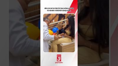 Kanal 3Cts, Ekim 17, 2026 12:00pmURL:Embed:Bir çocuk ilk protez bacağını