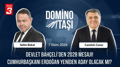 Kanal 3Çar, Ekim 7, 2026 6:30pmURL:Embed:Domino Taşı | 7 Ekim