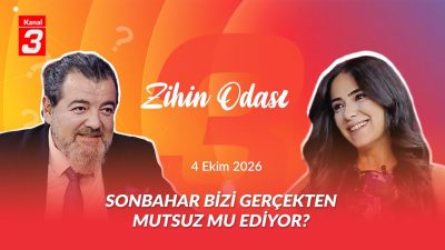 Kanal 3Paz, Ekim 4, 2026 2:45pmURL:Embed:Zihin Odası | 4 Ekim