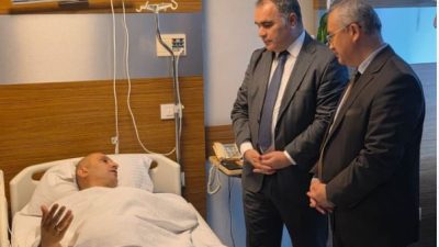 Afyonkarahisar Vali Yardımcısı Mustafa Demir ve İl Müdürü Bilal Erdoğan,